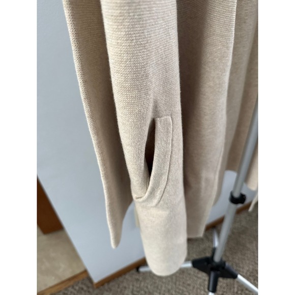 J.Crew Women's Beige Long Open Cotton Cardigan Size XL - Picture 5 of 8